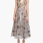 llusion Murals Sleeveless Embroidery